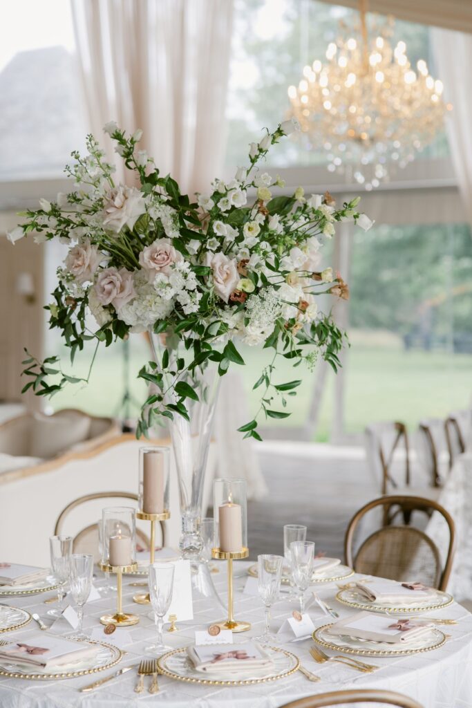 luxury wedding reception